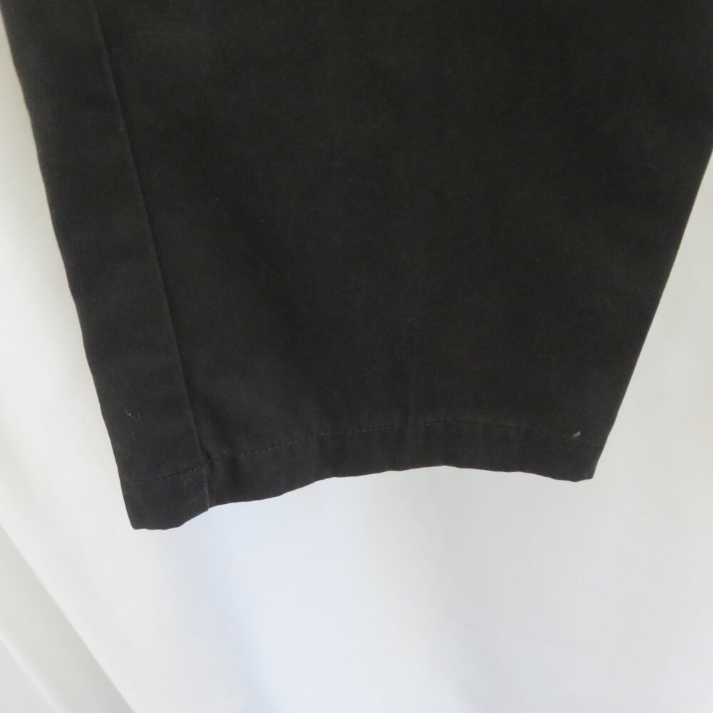 Quiksilver Chinos Pants Black Mens 36 x 31 Cotton Twill Slacks Straight Leg - Picture 6 of 13
